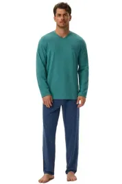 esotiq-henderson-pizama-41906-joger-zielony-2xl