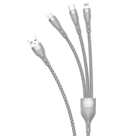 dudao-3w1-kabel-usb-lightning-microusb-usb-c-65w-12m-szary