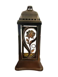 kapliczka-znicz-z-roza-w-kolorze-zlotym-30-cm