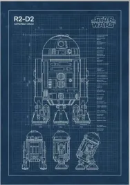 szkic-r2-d2-trojwymiarowy-plakat-blueprint