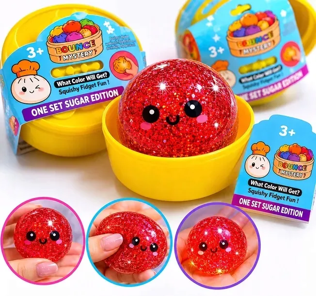 Pierożek Gniotek Antystresowy Mini Mały Prezent Dla Dzieci Urodziny Zabawka SQUISHY