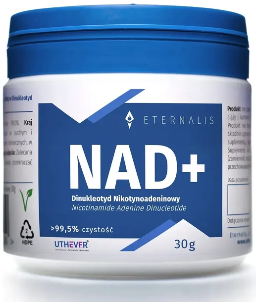 NAD+ Eternalis UTHEVER (r) (Dinukleotyd Nikotynoamidoadenin.) 30g ORYGINAŁ