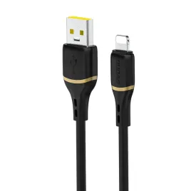 kabel-dudao-30w-usb-lightning-z-oplotem-z-miekkiego-silikonu-1m-czarny