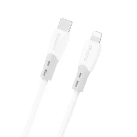 kabel-dudao-30w-usb-c-lightning-z-miekkim-silikonowym-oplotem-1m-bialy