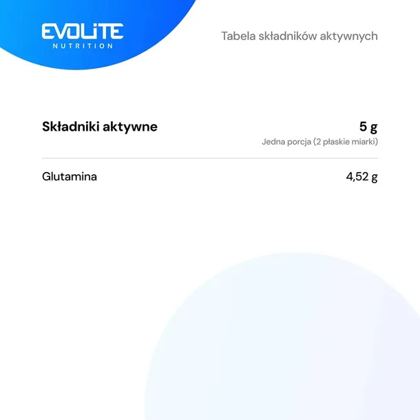 evolite-glutamine-400-g