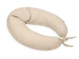 poduszka-pozycjonujaca-relax-linen-190cm-bezowa-do-karmienia-ciazowa