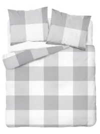 posciel-bawelniana-220x200-bialo-szara-w-duza-krate-botanic-calm