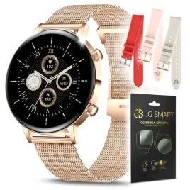 smartwatch-damski-wodoodporny-rozmowy-zdrowie-sport-menu-pl-4-paski-zloty