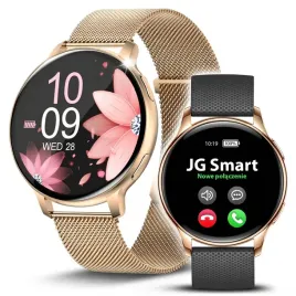 smartwatch-damski-zegarek-menu-pl-powiadomienia-rozmowy-cisnienie-4-paski