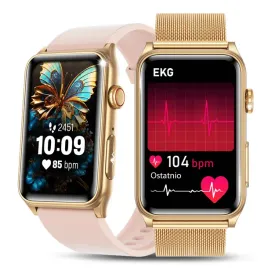 smartwatch-damski-zegarek-ekg-hrv-tetno-cisnienie-tempertatura-bmi-zdrowie