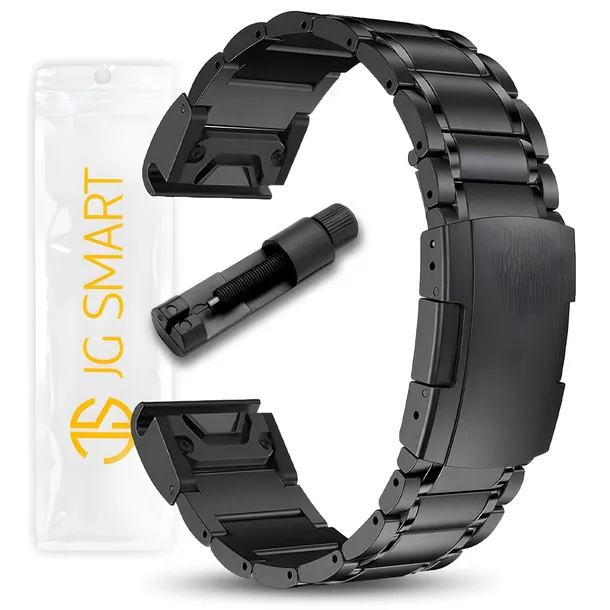 BRANSOLETA PASEK DO GARMIN FENIX 5X 6X PRO 7X PRO 8 51mm SOLAR - TYTANOWA