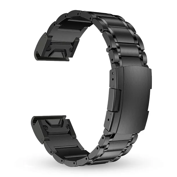 TYTANOWA BRANSOLETA DO GARMIN FENIX 5 6 7 8 E PRO SOLAR INSTINCT QUCIKFIT