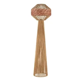 lampa-stojaca-boho-ovelria-le45355-z-wtyczka-ekologiczna-brazowa-czerwona