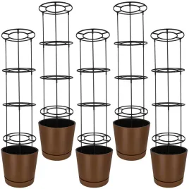 zestaw-5x-doniczka-do-uprawy-pomidorow-z-drabinka-na-balkon-brazowa-39-cm