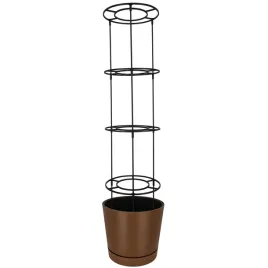 doniczka-donica-do-uprawy-pomidorow-z-drabinka-na-balkon-brazowa-39-cm