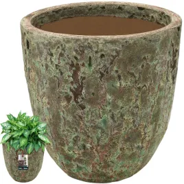 doniczka-ceramiczna-46cm-do-salonu-na-taras-mrozoodporna-turkusowo-brazowa