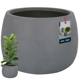 doniczka-wlokno-ceramiczne-do-salonu-do-ogrodu-ciemny-szary-beton-33x23-cm