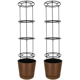 zestaw-2x-doniczka-do-uprawy-pomidorow-z-drabinka-na-balkon-brazowa-39-cm