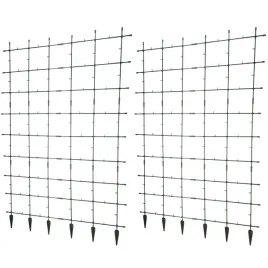 2x-drabinka-podpora-podporka-do-pnacych-roslin-modulowa-zielona-180x120-cm
