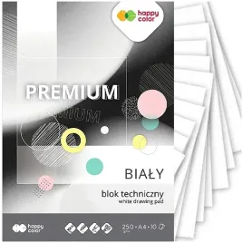 blok-techniczny-a4-bialy-premium-gruby-10-kartek-250g-szkolny-happy-color