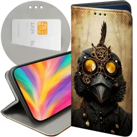 etui-z-klapka-do-oppo-reno12-5g-wzory-steampunk-maszyny-laboratoria-futeral