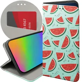 etui-z-klapka-do-oppo-reno12-5g-wzory-owoce-arbuz-ananas-cytryny-futeral