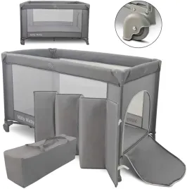 skladane-lozeczko-turystyczne-kojec-torba-materacyk-mirage-grey