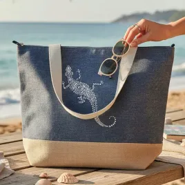 torba-torebka-damska-plazowa-shopper-pojemna-na-ramie-na-zamek-2w1-granat