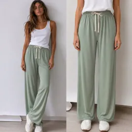 spodnie-damskie-materialowe-lejace-prazkowane-szerokie-na-gumie-oliwkowe-xl