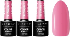 3-x-claresa-lakier-hybrydowy-so-simple-2-5g-blask-nasycony-chlodny-roz