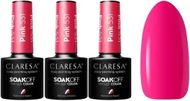 3-x-claresa-lakier-hybrydowy-pink-531-5g-wysoka-trwalosc-neonowy-roz-blask