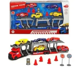city-zestaw-z-laweta-i-autami-dickie-toys