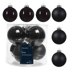 czarne-bombki-choinkowe-ozdoby-swiateczne-na-choinke-8-cm-6-szt-gladkie
