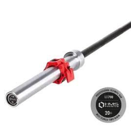 gcf700-gryf-olimpijski-20-kg-2200mm-zacisk-zg1000-red-hms-premium