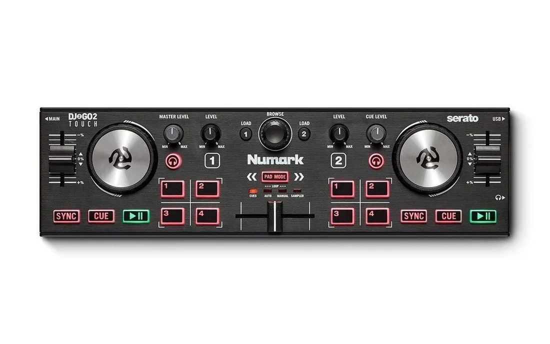kontroler-dj-numark-dj2go2-touch-stan-nowy