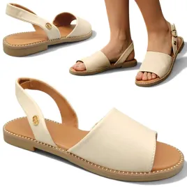 sandaly-damskie-wygodne-41-eleganckie-plaskie-wsuwane-casual-bezowe-evento