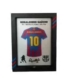 ramka-kolekcjonerska-ronaldinho-barcelona-05-06