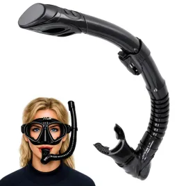 fajka-do-nurkowania-snorkel-z-zaworem-rurka-plywacka-unisex-czarna-czarna