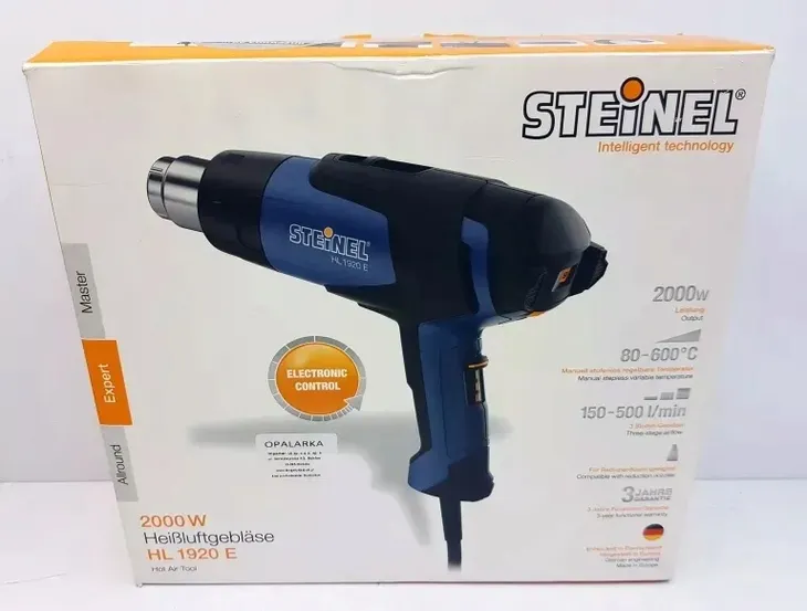 steinel-opalarka-hl1920e-2000w-st352103-stan-nowy-marka-steinel