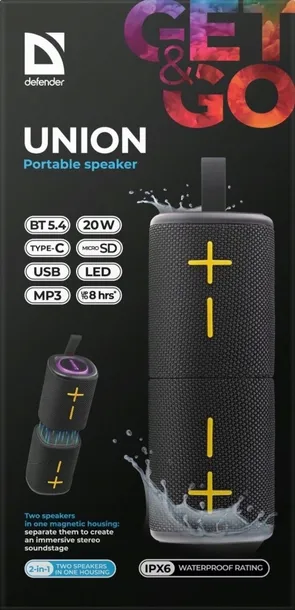 glosnik-defender-union-bluetooth-20w-kolor-czarny
