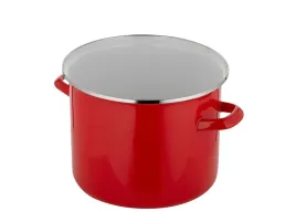 garnek-emaliowany-emalia-pleszew-gladki-18-cm-30l-czerwony-indukcja-gaz