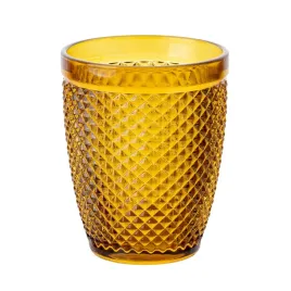 szklanka-do-wody-florina-alexis-260-ml-bursztynowa-struktura-diamentu