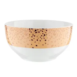 salaterka-florina-spots-orange-13-cm-porcelanowa-pomaranczowa-zlocona