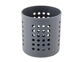 ociekacz-do-sztuccow-okragly-praktyczna-vivo-12-cm-antracytowy-mat