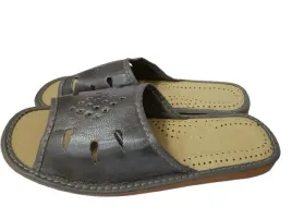 kapcie-meskie-r41-odkryte-domowe-szare-miekkie-skora
