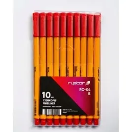 cienkopis-rc-04-czerwony-10szt-etui-rystor