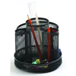 przybornik-na-biurko-q-connect-office-set-metalowy-obrotowy-czarny