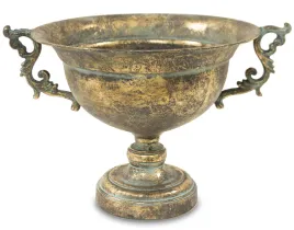 wazon-metalowy-zloty-czarny-275x41x32