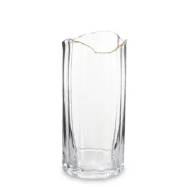 wazon-szklany-burano-przezroczysty-zloty-25x12x12