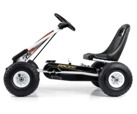 gokart-na-pedaly-thor-white-sportowy-design-wysoka-jakosc-millymally-3lata